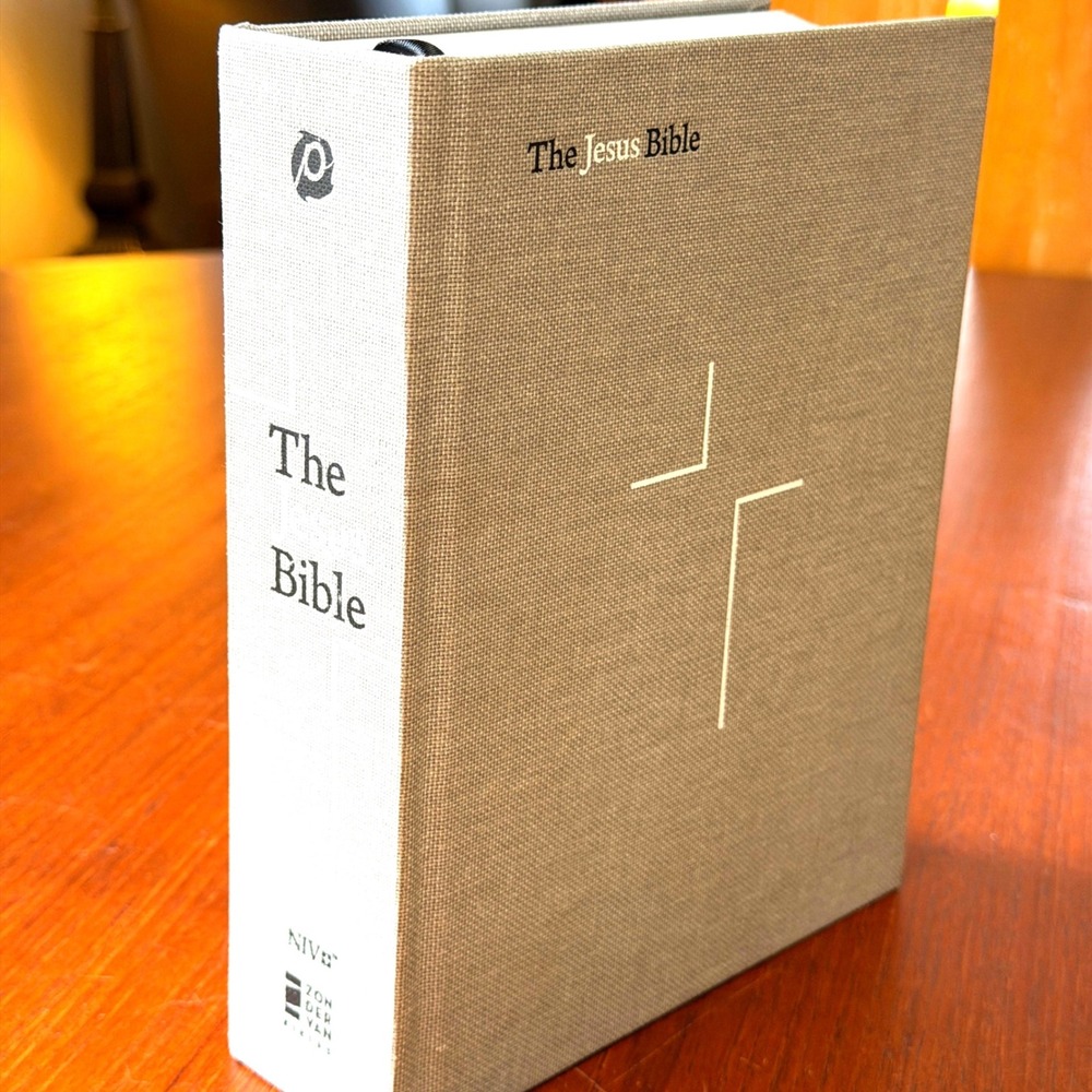 The Jesus Bible NIV Edition Hardcover Study Bible Zondervan Christian Jesus